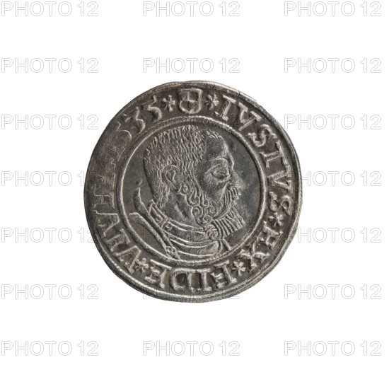 grosz, Decius, Jost Ludwik (fl. 1528-1535), Albert Hohenzollern (Prince of Prussia; 1490-1568) -