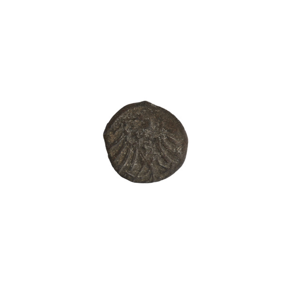 Denarius, Goebell, Hans, R4 (rarity). Obverse: in the beaded border the letter A below the heraldic