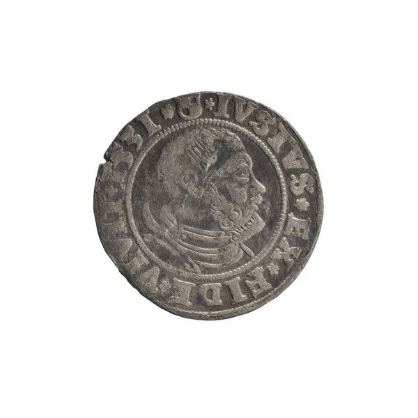 Albrecht Hohenzollern (Prince of Prussia; 1490–1568) — iconography: Hohenzollern coat of arms; male