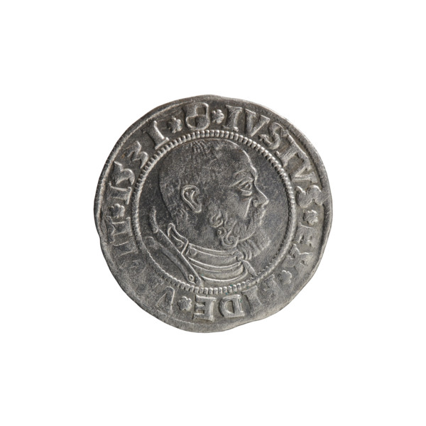 grosz, Wille, Albrecht (fl. 1520-?), publisher; Decius, Jost Ludwik (fl. 1528-1535); Albrecht
