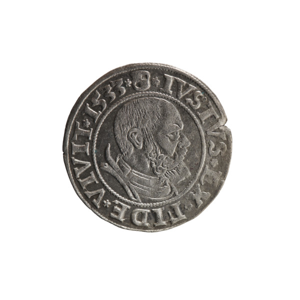 grosz; Straub (Strawb), Heinrich, publisher; Wille, Albrecht (fl. 1520-?), publisher; Decjusz, Jost
