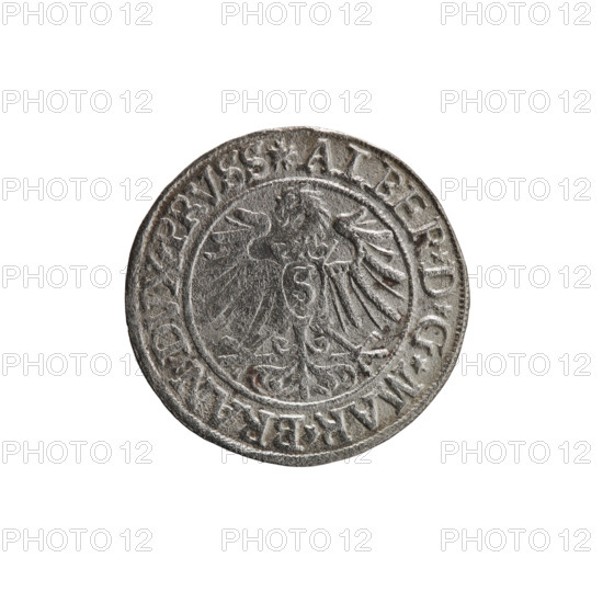 grosz, Decius, Jost Ludwik (fl. 1528–1535), Albrecht Hohenzollern (Prince of Prussia; 1490–1568) —