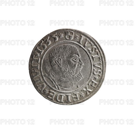 grosz, Decius, Jost Ludwik (fl. 1528–1535), Albrecht Hohenzollern (Prince of Prussia; 1490–1568) —