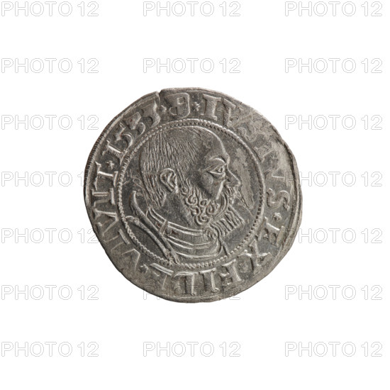 grosz, Decius, Jost Ludwik (fl. 1528-1535); eagles; Albert of Prussia (Prince of Prussia;