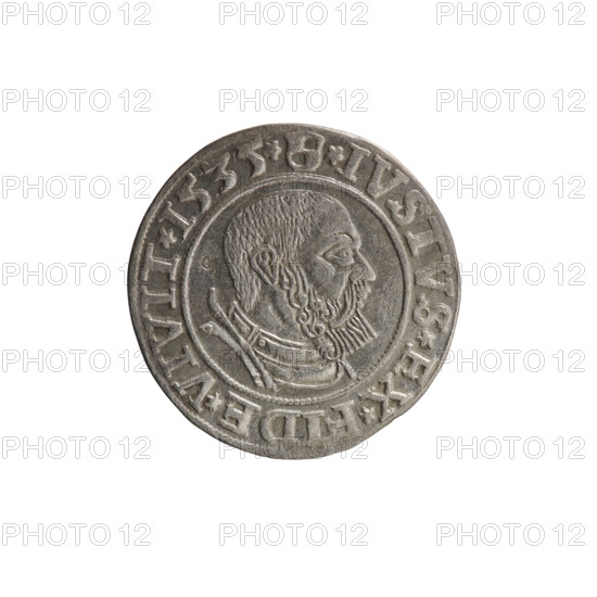 grosz, Decius, Jost Ludwik (fl. 1528-1535), eagles, Albert of Prussia (Prince of Prussia;