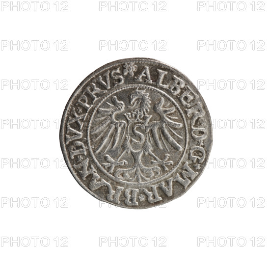 grosz, Decius, Jost Ludwik (fl. 1528–1535), Albrecht Hohenzollern (Prince of Prussia; 1490–1568) —