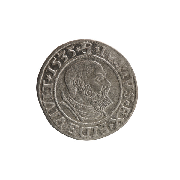 grosz, Decius, Jost Ludwik (fl. 1528-1535), eagles, Albert of Prussia (Prince of Prussia;