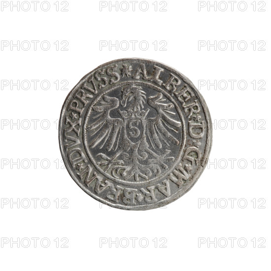 grosz, Decius, Jost Ludwik (fl. 1528–1535), Albrecht Hohenzollern (Prince of Prussia; 1490–1568) —
