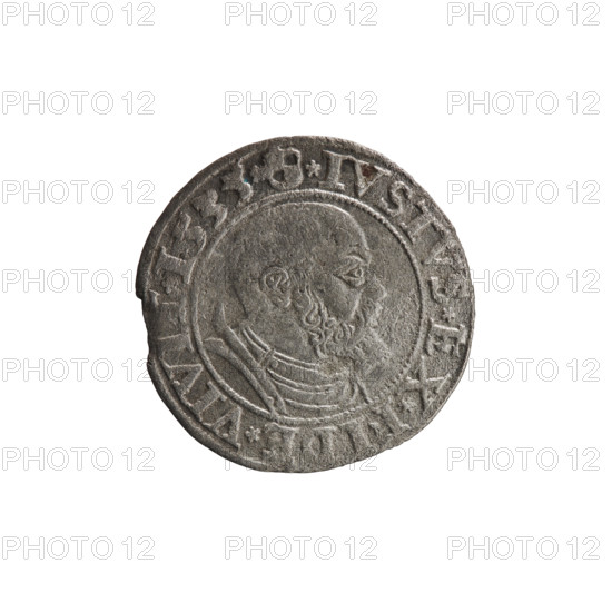grosz, Decius, Jost Ludwik (fl. 1528-1535), eagles, Albert Hohenzollern (Prince of Prussia;