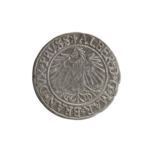 Decius Grosz; Jost Ludwik (fl. 1528–1535), publisher; Vogelwaider (Vogelwaid), Eustachius. Coin,