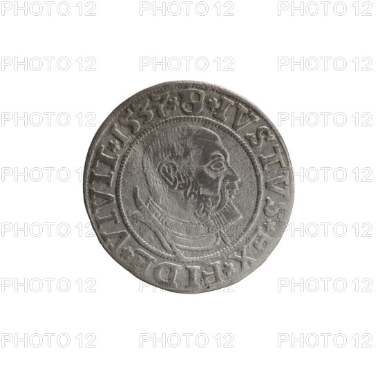 grosz, Vogelwaider (Vogelwaid), Eustachius, publisher, Decius, Jost Ludwik (fl. 1528-1535), R