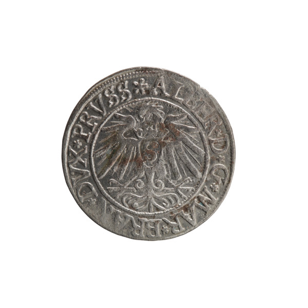 grosz; Vogelwaider (Vogelwaid), Eustachius, publisher; Decius, Jost Ludwik (fl. 1528–1535); eagles;