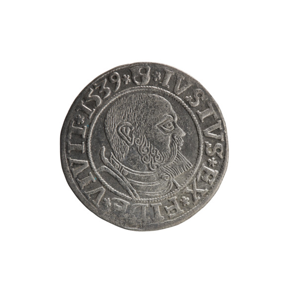 grosz; Vogelwaider (Vogelwaid), Eustachius, publisher; Decius, Jost Ludwik (fl. 1528-1535); eagles;