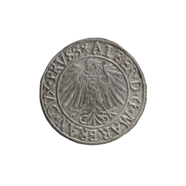 grosz; Vogelwaider (Vogelwaid), Eustachius, publisher; Decius, Jost Ludwik (fl. 1528-1535); eagles;