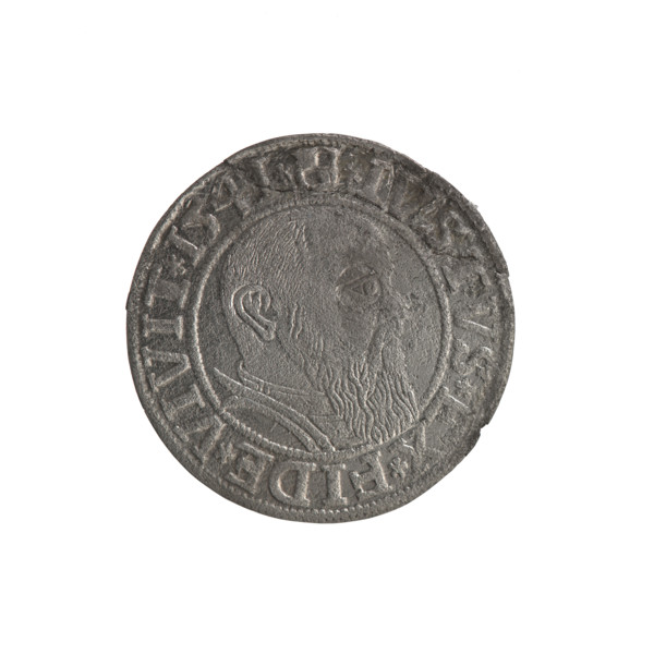 grosz; publisher: Schilling, Maciej; designer: Decjusz, Jost Ludwik (fl. 1528–1535); poor