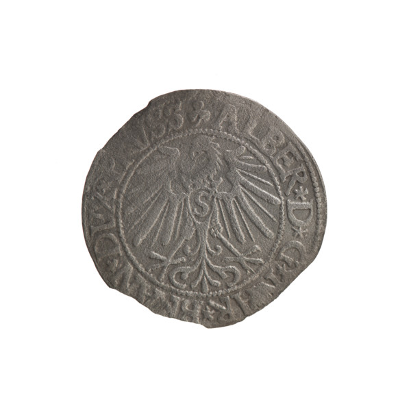 grosz; publisher: Schilling, Maciej; maker: Decjusz, Jost Ludwik (fl. 1528–1535); R0 (rarity).