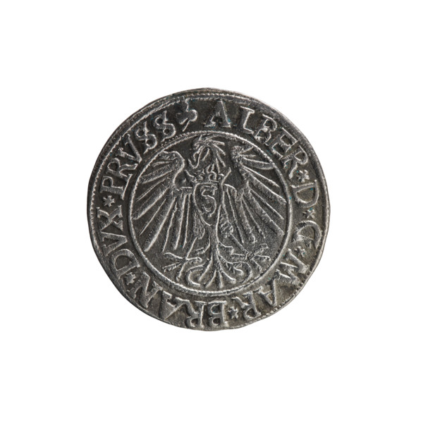 grosz, Decius, Jost Ludwik (fl. 1528-1535), Schilling, Maciej, publisher, Albrecht Hohenzollern