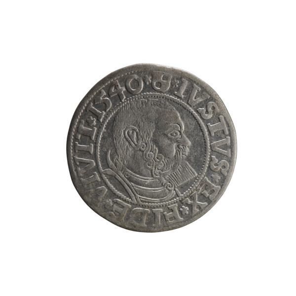 grosz; Schilling, Maciej, publisher; Decjusz, Jost Ludwik (fl. 1528-1535); Albrecht Hohenzollern