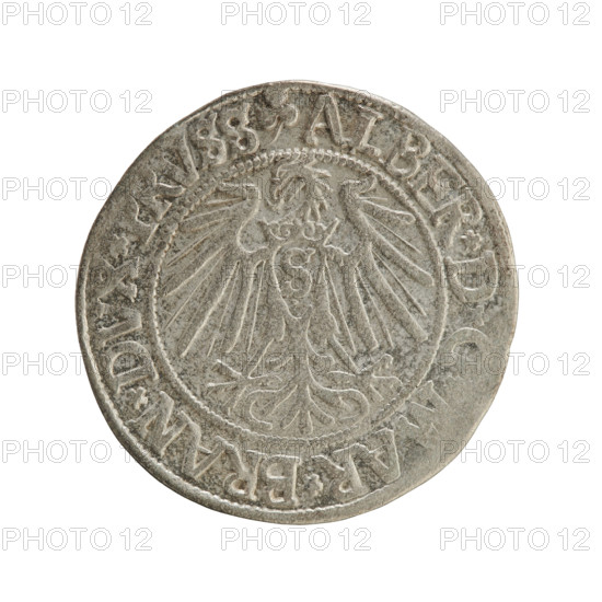 grosz, Schilling, Maciej, R0 (rarity), Albrecht Hohenzollern (Prince of Prussia; 1490–1568) –