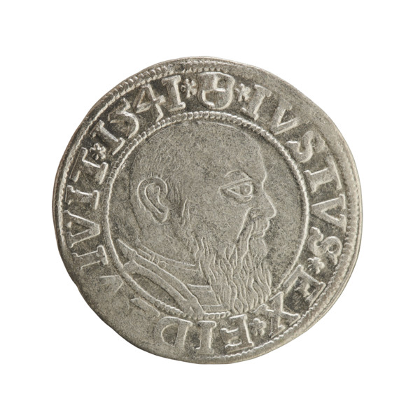 Albrecht Hohenzollern (Prince of Prussia; 1490–1568) — coin, 1541, Königsberg, Ducal Prussia