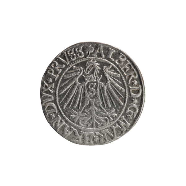 grosz; Schilling, Maciej; R0 (rarity). Eagles; Albrecht Hohenzollern (Prince of Prussia; 1490–1568)