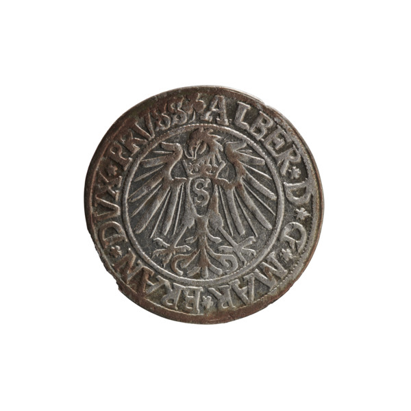 grosz, Schilling, Maciej, R0 (rarity), Albrecht Hohenzollern (Prince of Prussia; 1490–1568) —