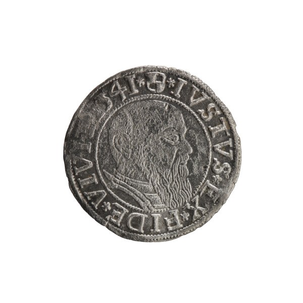 grosz, Schilling, Maciej, R0 (rarity), eagles, Hohenzollern (coat of arms), male busts in armor,