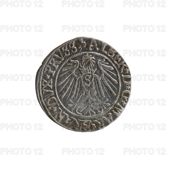 grosz; Schilling, Maciej; R0 (rarity); eagles; Albrecht Hohenzollern (Prince of Prussia; 1490–1568)