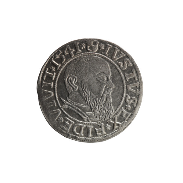 Albrecht Hohenzollern (Prince of Prussia; 1490–1568) — grosz (Schilling), R0 (rarity), 1541,