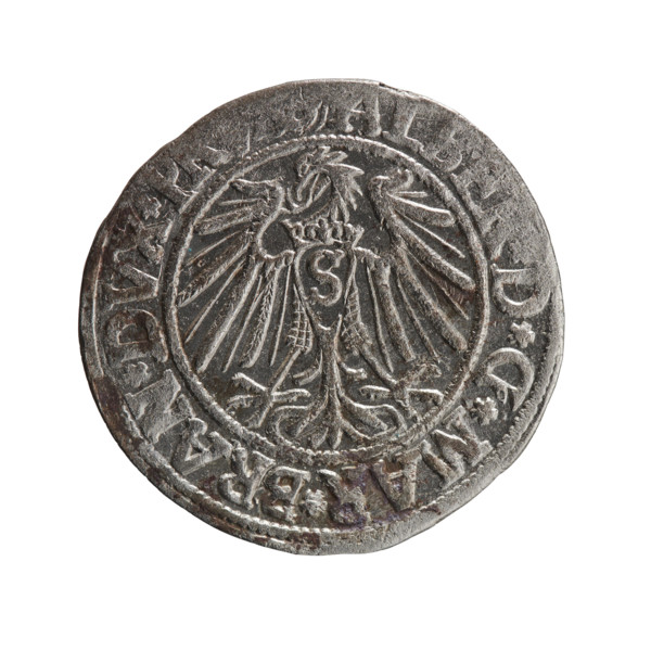 grosz, Straub (Strawb), Heinrich, R0 (rarity), Albrecht Hohenzollern (Prince of Prussia; 1490–1568)