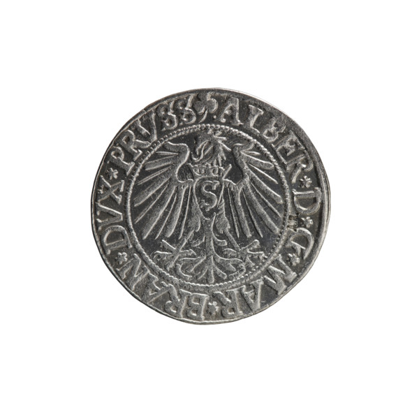 Grosz, Straub (Strawb), Heinrich, R0 (rarity). Albrecht Hohenzollern (Prince of Prussia; 1490–1568)