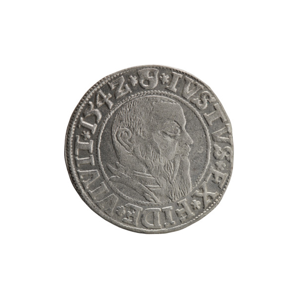 grosz, Straub (Strawb), Heinrich, R0 (rarity), eagles, Hohenzollern (coat of arms), male busts in
