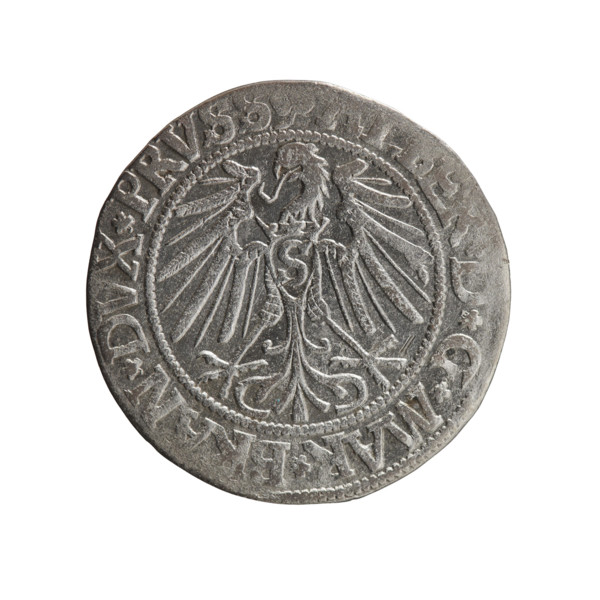 grosz; Straub (Strawb), Heinrich; R0 (rarity); eagles; Albrecht Hohenzollern (Prince of Prussia;