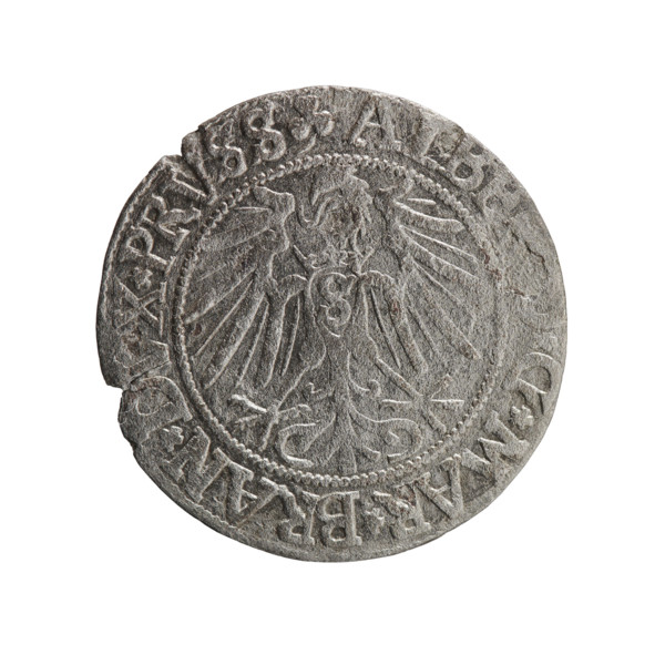 grosz, Straub (Strawb), Heinrich, R0 (rarity), eagles, Albrecht Hohenzollern (Prince of Prussia;
