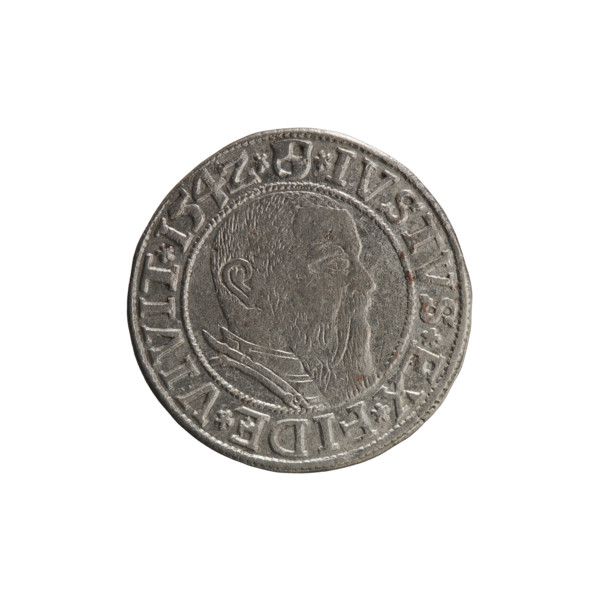 grosz, Straub (Strawb), Heinrich, R0 (rarity), Albrecht Hohenzollern (Prince of Prussia; 1490–1568)