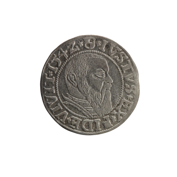 grosz; maker: Straub (Strawb), Heinrich; rarity R0. Obverse: Prussian eagle, on its chest the