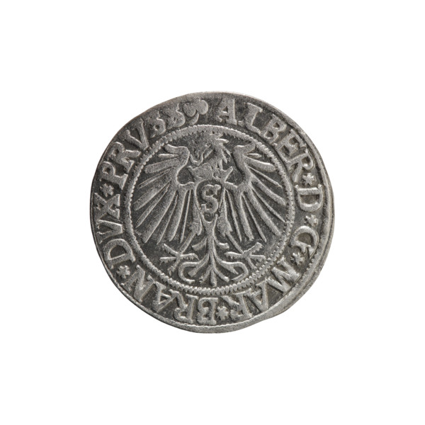 grosz, Straub (Strawb), Heinrich, R0 (rarity), Albrecht Hohenzollern (Prince of Prussia; 1490–1568)