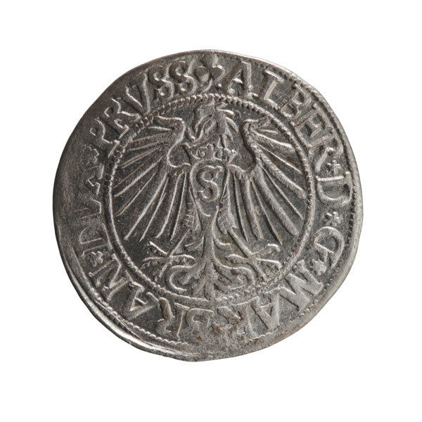 grosz, Straub (Strawb), Heinrich, R0 (rarity), Albrecht Hohenzollern (Prince of Prussia; 1490–1568)