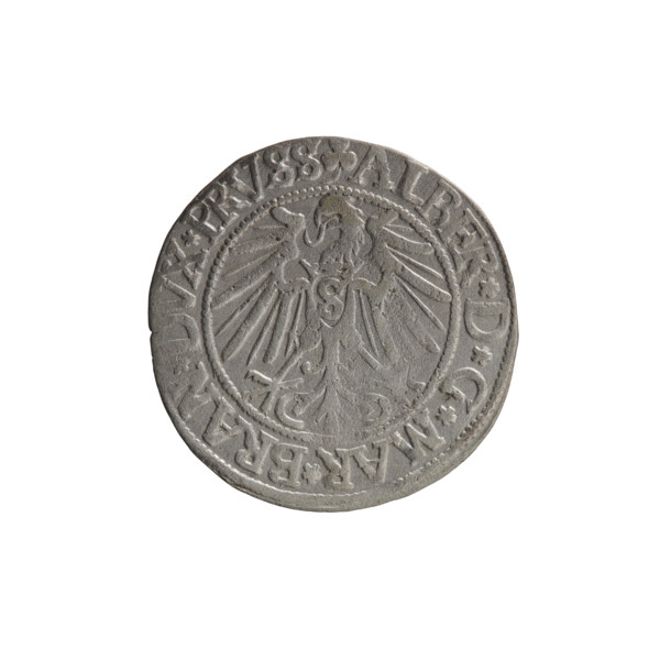 grosz; Straub (Strawb), Heinrich; R0 (rarity); eagles; Albrecht Hohenzollern (Prince of Prussia;