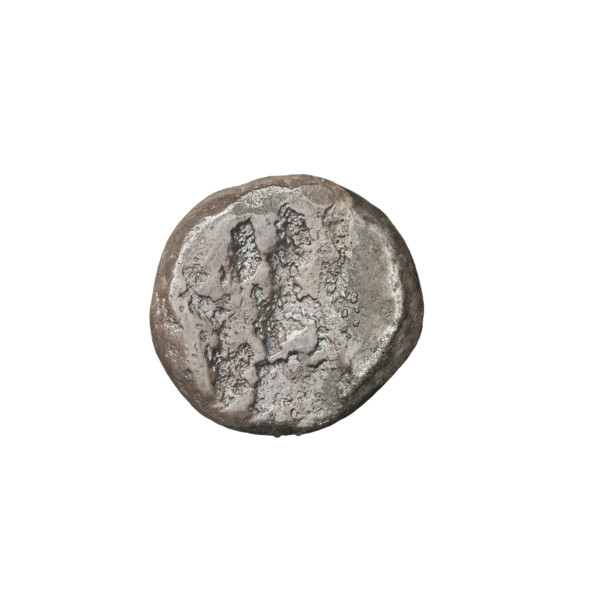 shekel (4th century BC), Darius III (king of Persia; 337–330 BC), bows, daggers, incusum