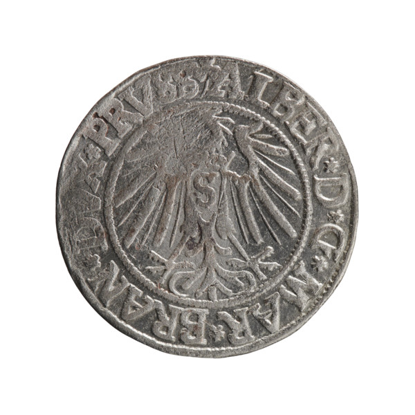 grosz, Straub (Strawb), Heinrich, R0 (rarity), Albrecht Hohenzollern (Prince of Prussia; 1490–1568)