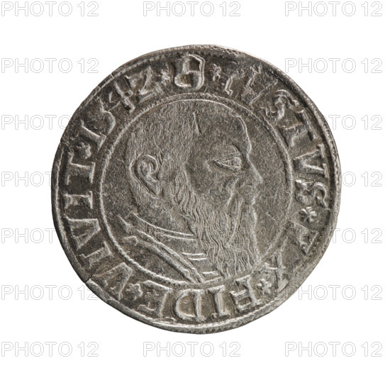 grosz, Straub (Strawb), Heinrich, R0 (rarity), eagles, Albrecht Hohenzollern (Prince of Prussia;