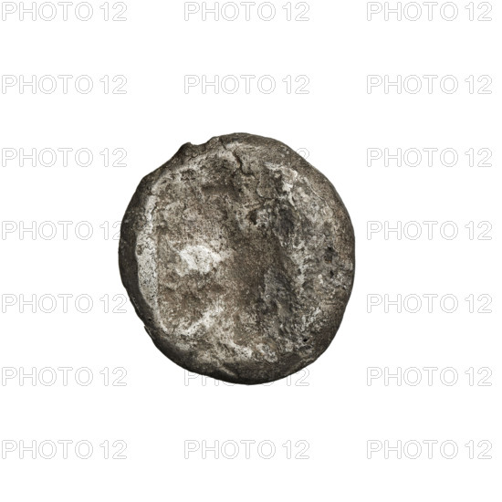 Shekel (5th century BC), Darius II (424–405 BC); obverse: King Darius II wearing a crown and long