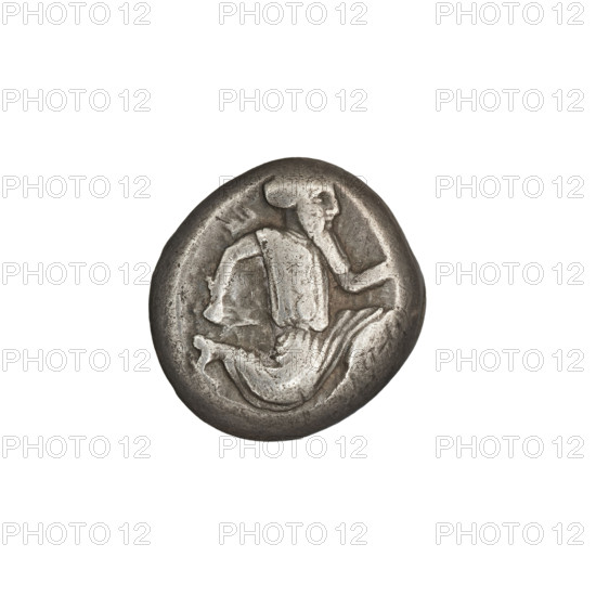 Artaxerxes II (404–358 BC) / Artaxerxes III (359–338 BC). Coin, incusum, Persia (Achaemenid