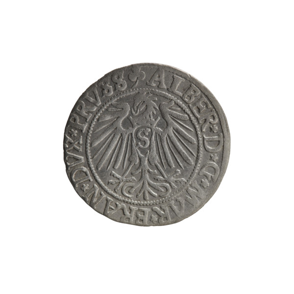 grosz, Straub (Strawb), Heinrich, R0 (rarity), Albrecht Hohenzollern (Prince of Prussia; 1490–1568)