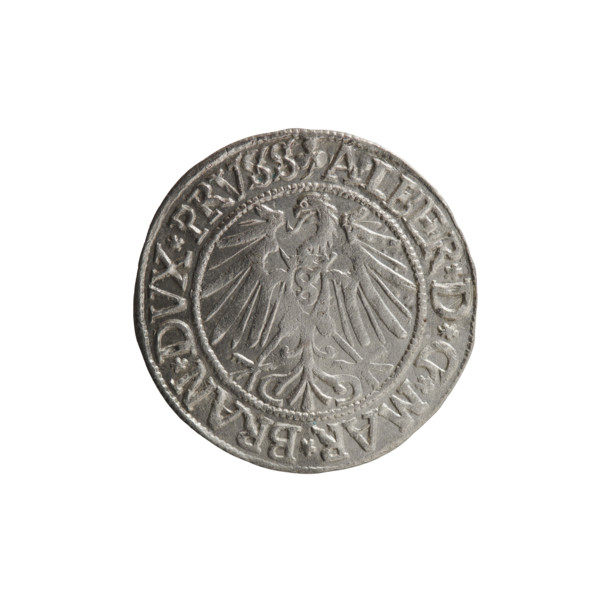 grosz, Straub (Strawb), Heinrich, R0 (rarity), Albrecht Hohenzollern (Prince of Prussia; 1490–1568)