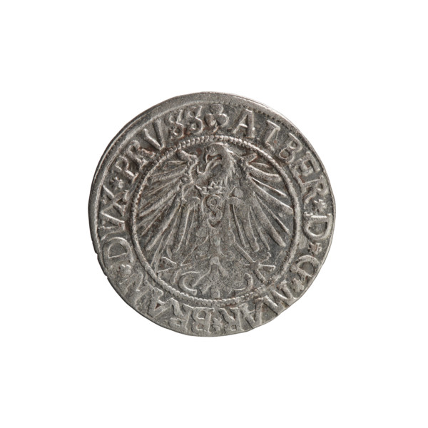 grosz, Straub (Strawb), Heinrich, R0 (rarity). Albrecht Hohenzollern (Prince of Prussia; 1490–1568)