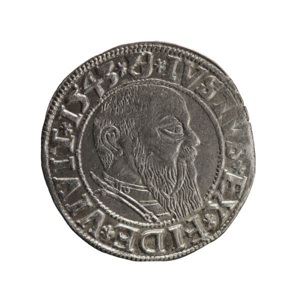 grosz, Schilling, Maciej, R0 (rarity), eagles, Albrecht Hohenzollern (Prince of Prussia; 1490-1568)