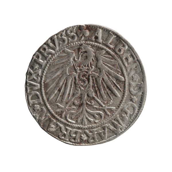 Albrecht Hohenzollern (Prince of Prussia; 1490–1568) — iconography: Hohenzollern coat of arms; male