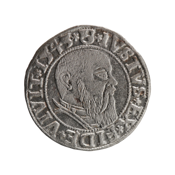 Albrecht Hohenzollern (Prince of Prussia; 1490–1568) — grosz, Schilling, Maciej, R0 (rarity). Ducal